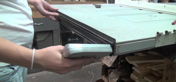 damaged steel door repair Galt